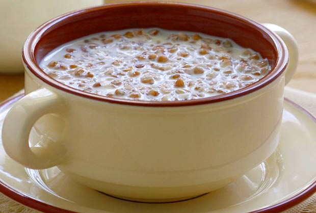Гречневая каша с молоком