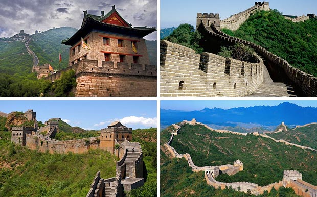 Великая китайская стена летом
