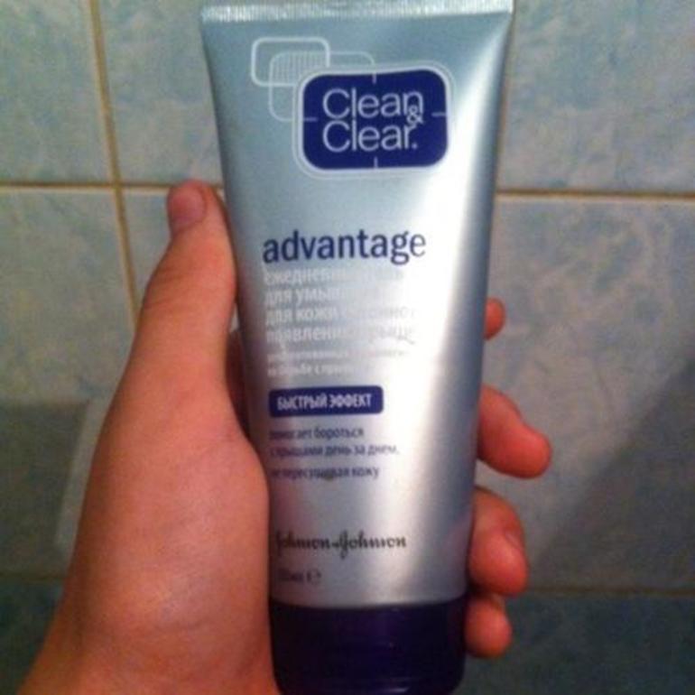 Гель для умывания Clean&Clear