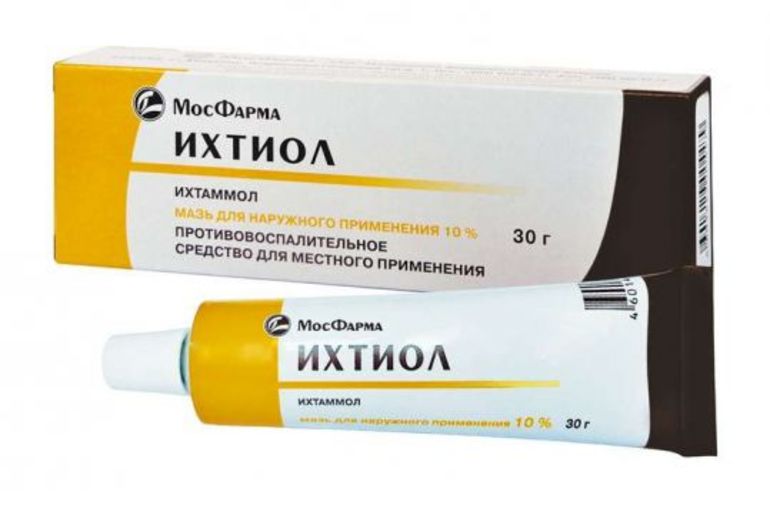Ихтиоловая мазь,