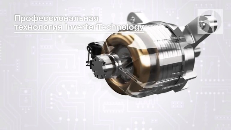 Инверторный двигатель в посудомойке