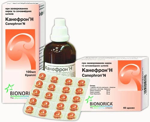 Драже и капли Канефрон