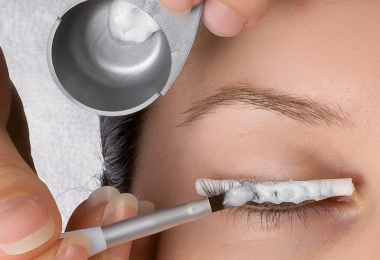 Ламинирование ресниц с кератином