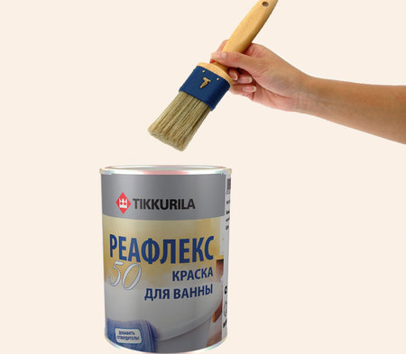 Как покрасить ванну эмалью