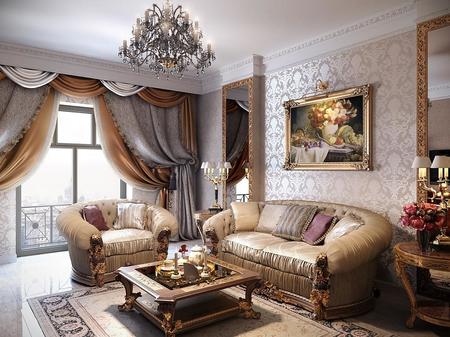 Серый цвет в интерьере