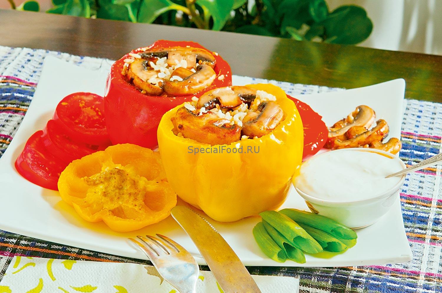 Болгарский перец запеченный