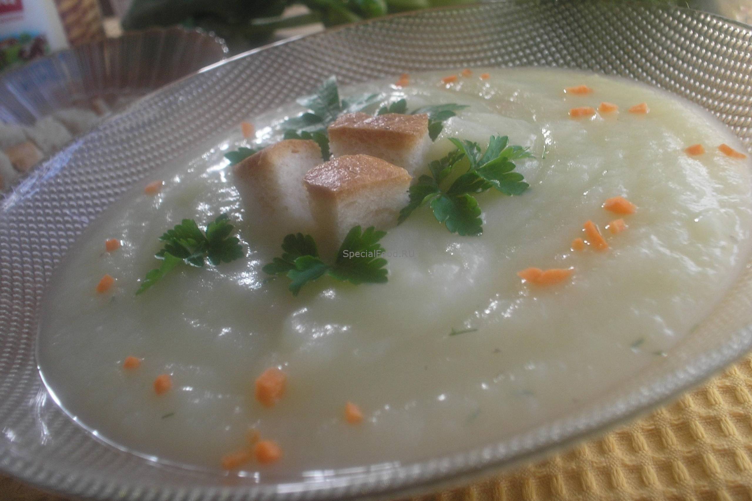 Суп-пюре из брокколи