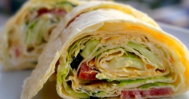 Сирон из лаваша