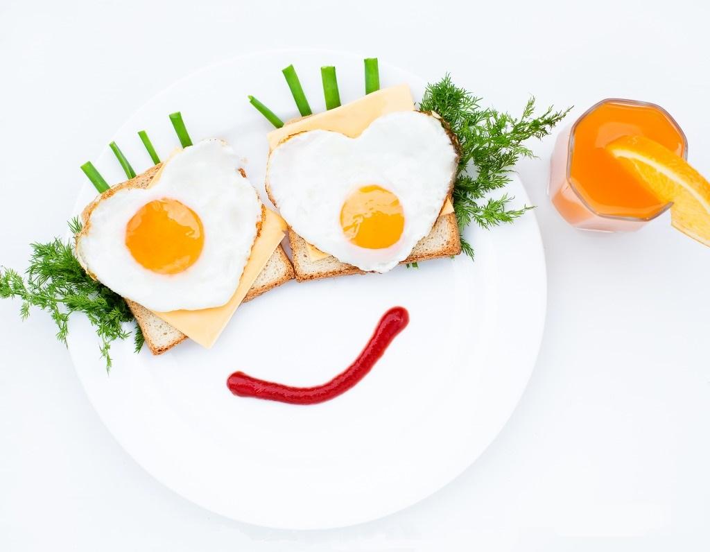 Завтрак улыбка