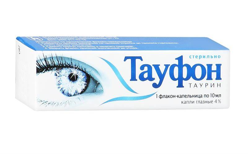 Глазные капли Тауфон Глазные капли при дальнозоркости - Тауфон
