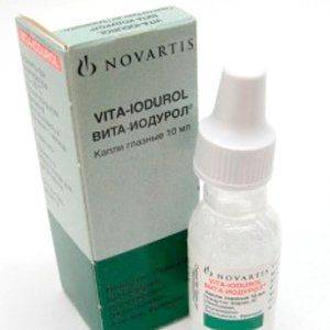 Глазные капли Вита Йодурол Капли Вита Йодурол