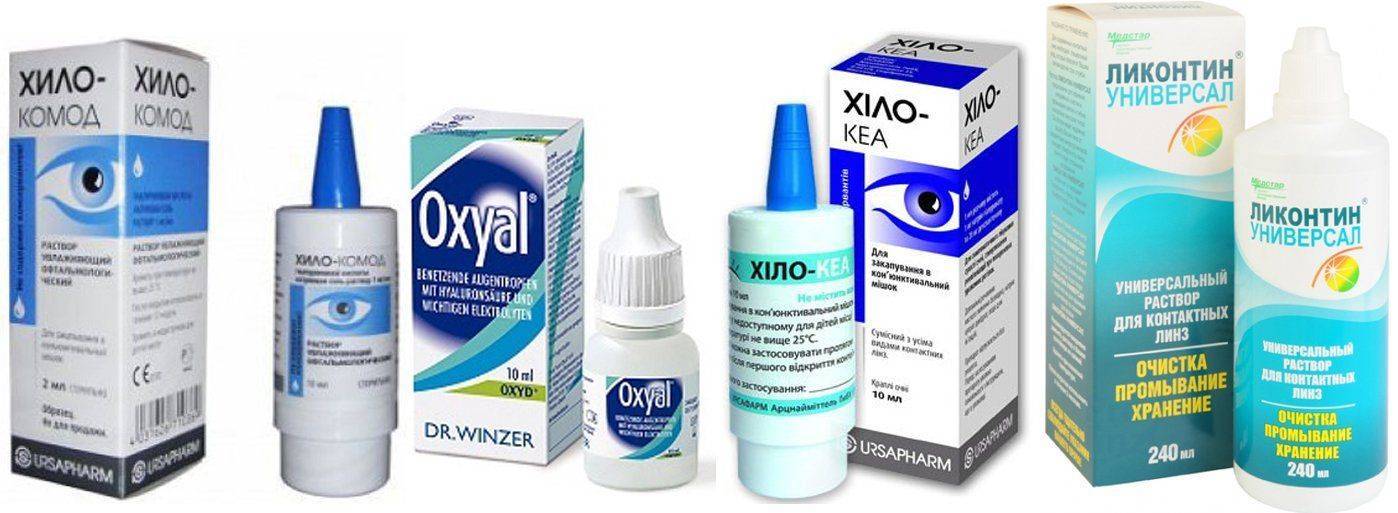 Уход за глазами при использовании линз