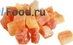 Цукаты из ананаса