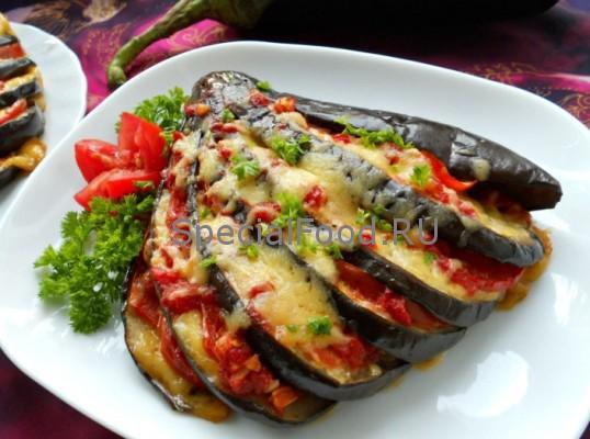 Баклажаны с томатами