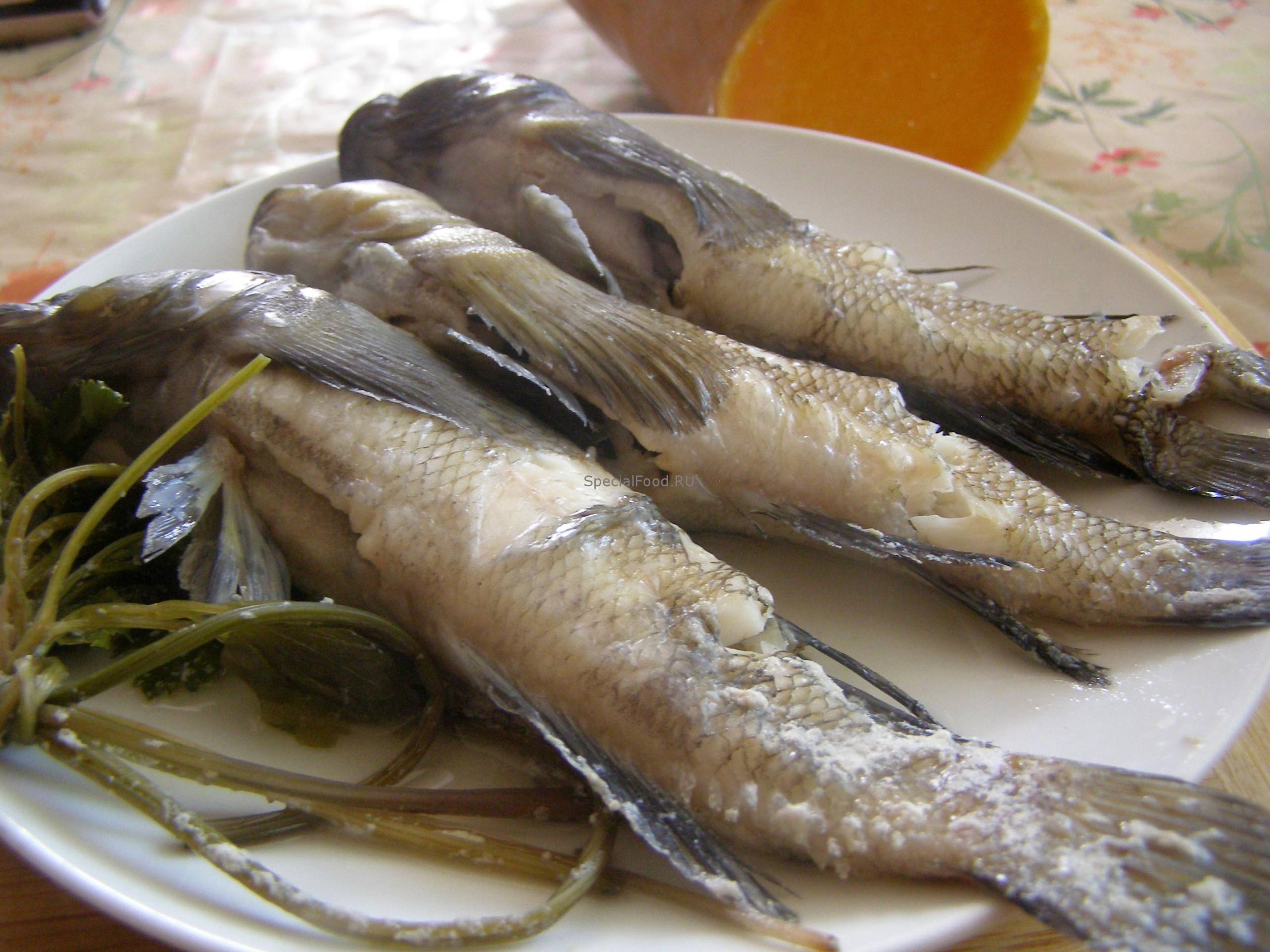 Бычки отварные