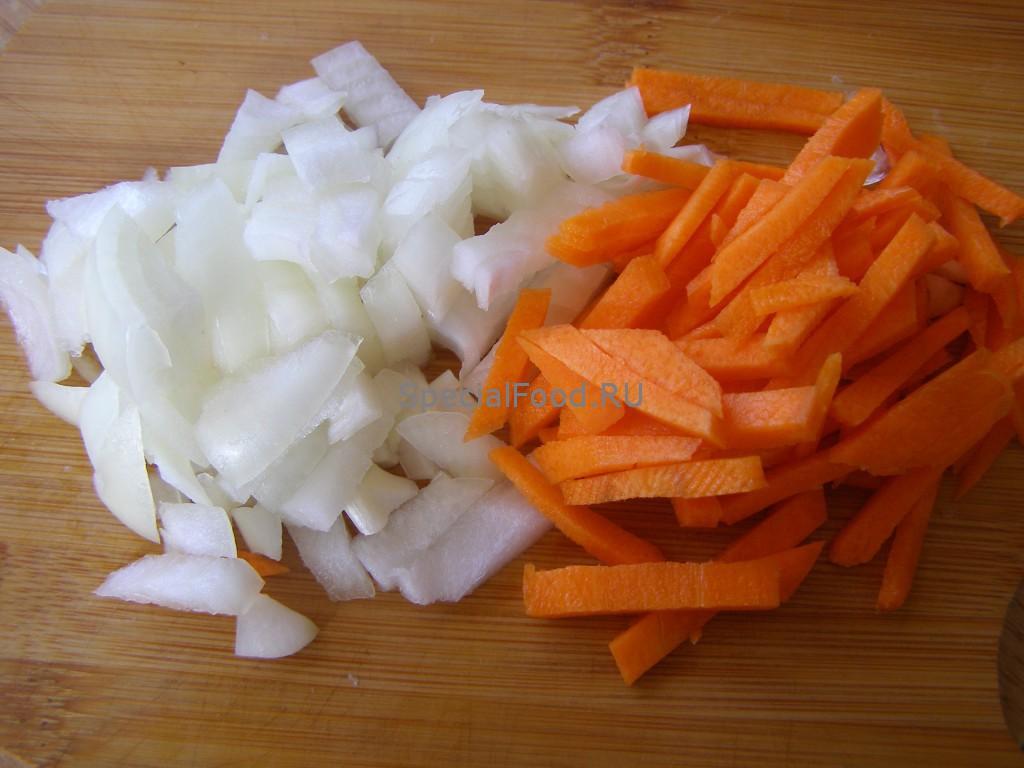 Морковь и лук