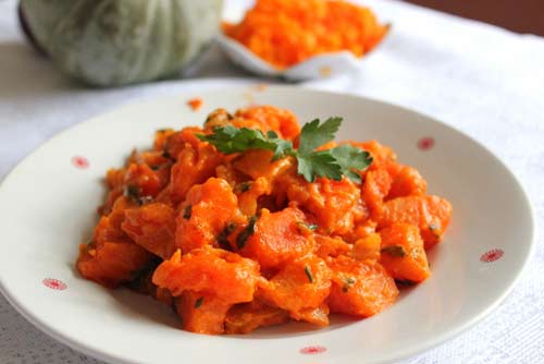 Гуляш из тыквы