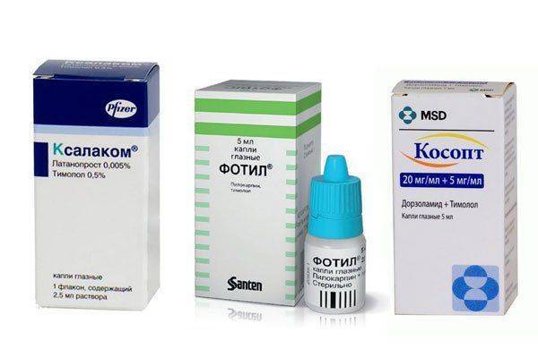 Ксалаком Фотил Косопт Комбинированные препараты