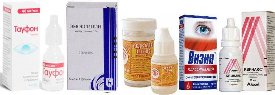 Тауфон, Квинакс и другие капли для глаз Препараты применяемые при астигматизме