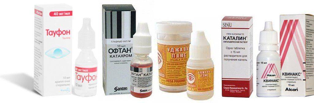 Популярные глазные капли Препараты применяемые при катаракте