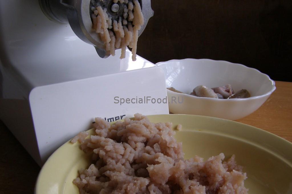 Делаем рыбный фарш