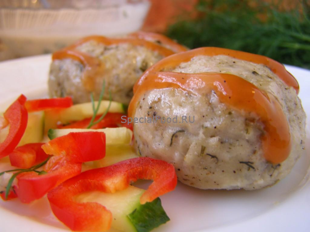 Котлеты рыбные паровые