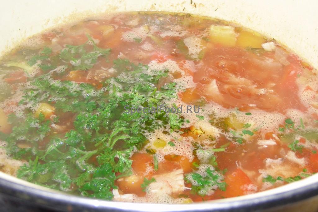 Добавляем помидор