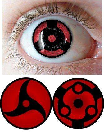 Линзы Шаринган Разновидность линз Наруто