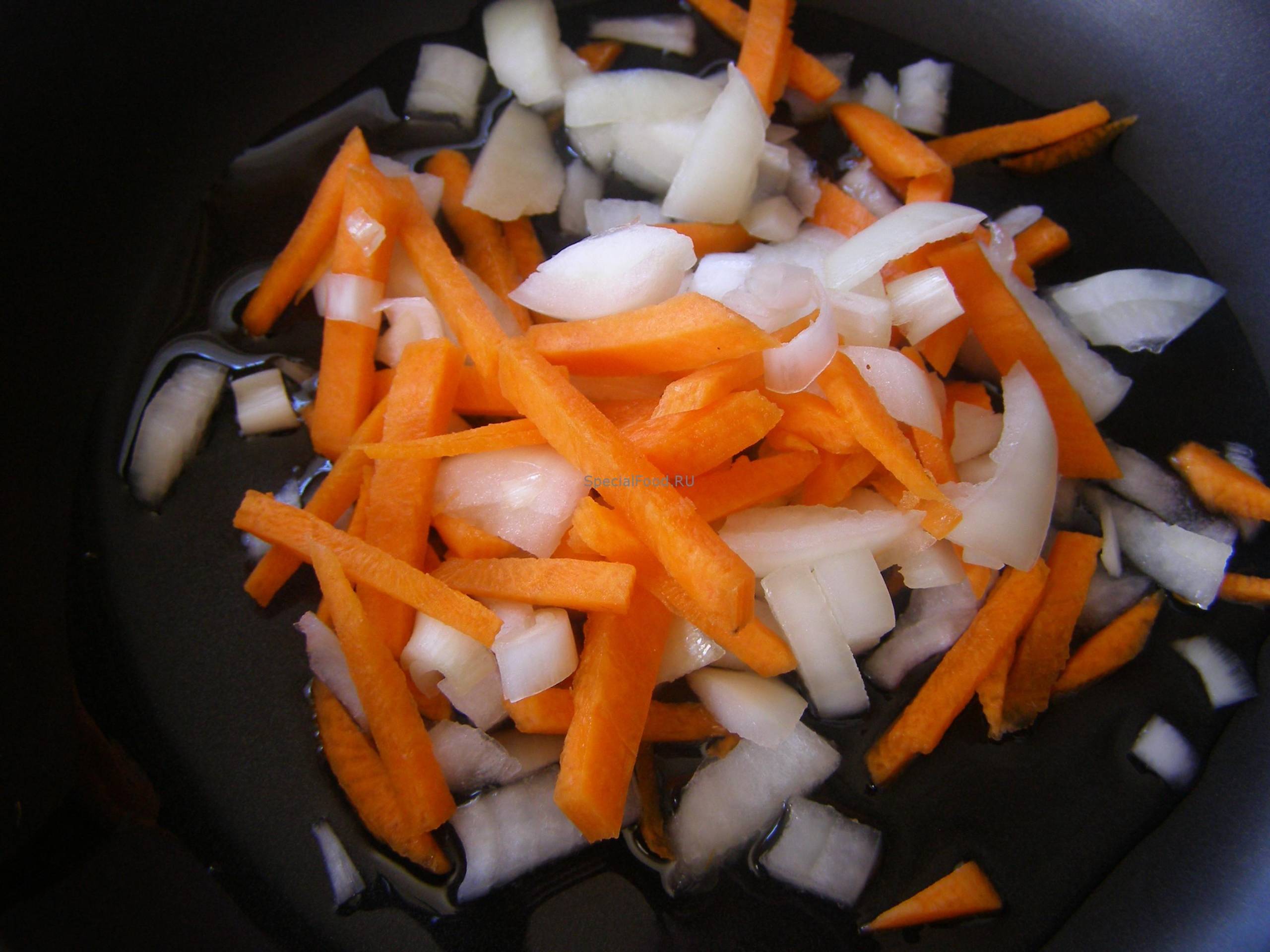 Лук и морковь