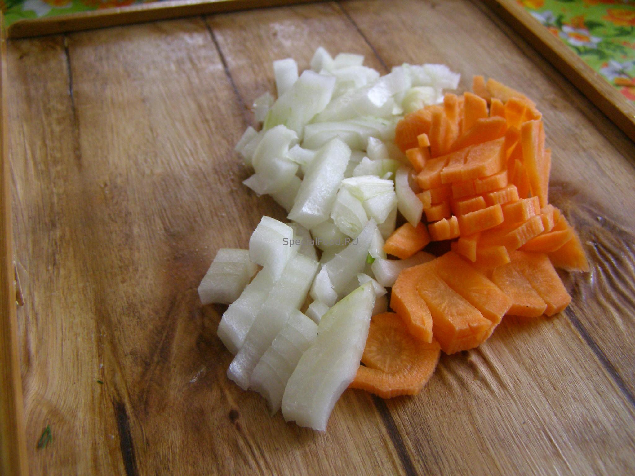 Морковь и лук