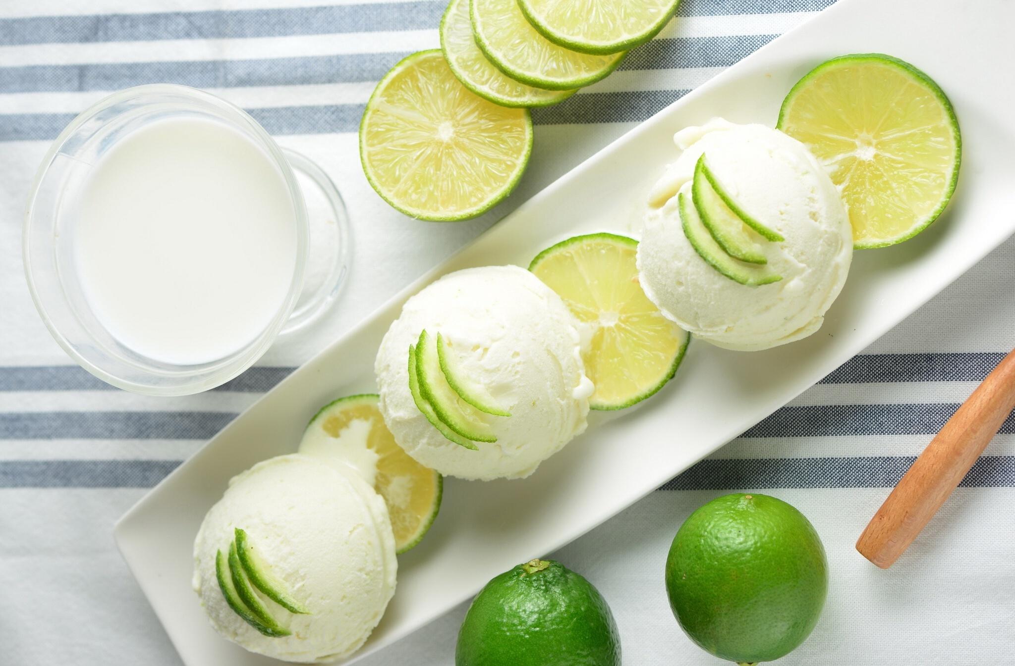 Мороженное из лайма