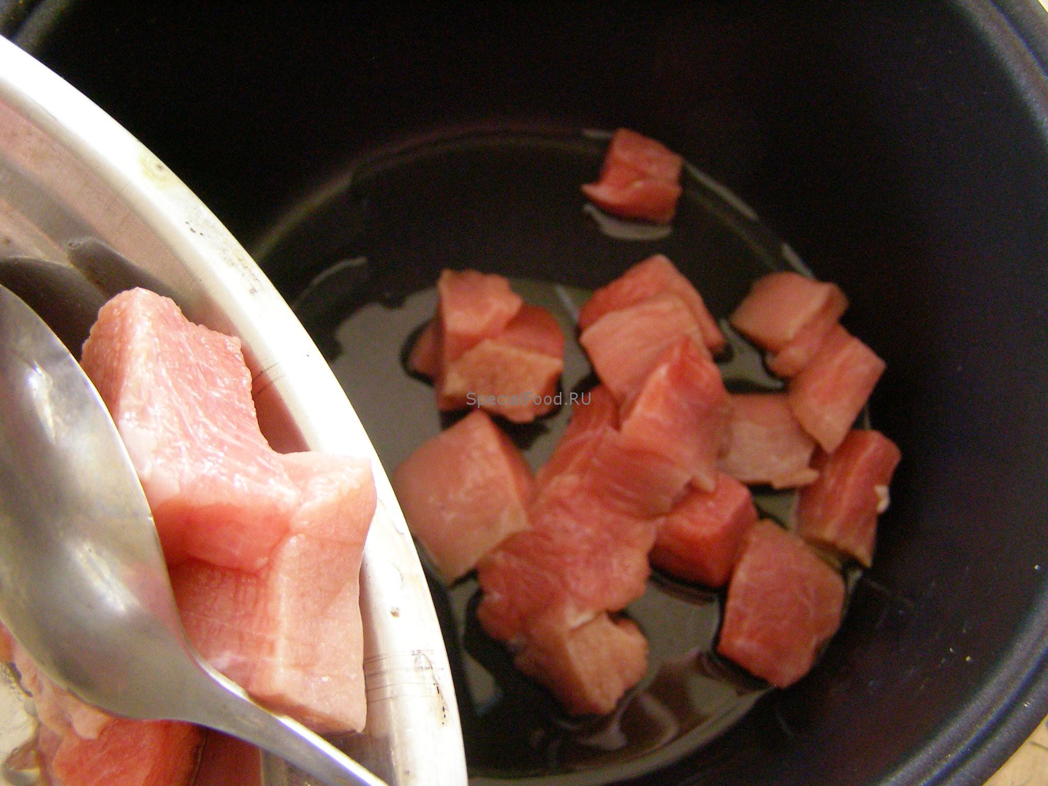 Мясо в мультиварке