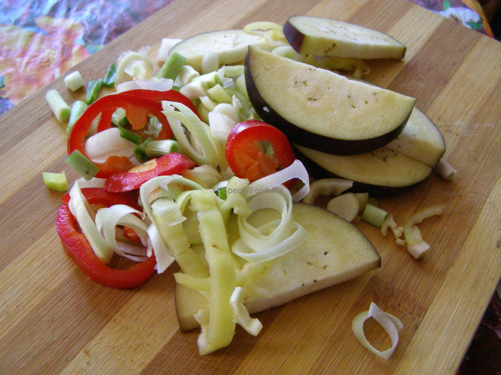 Нарежем овощи