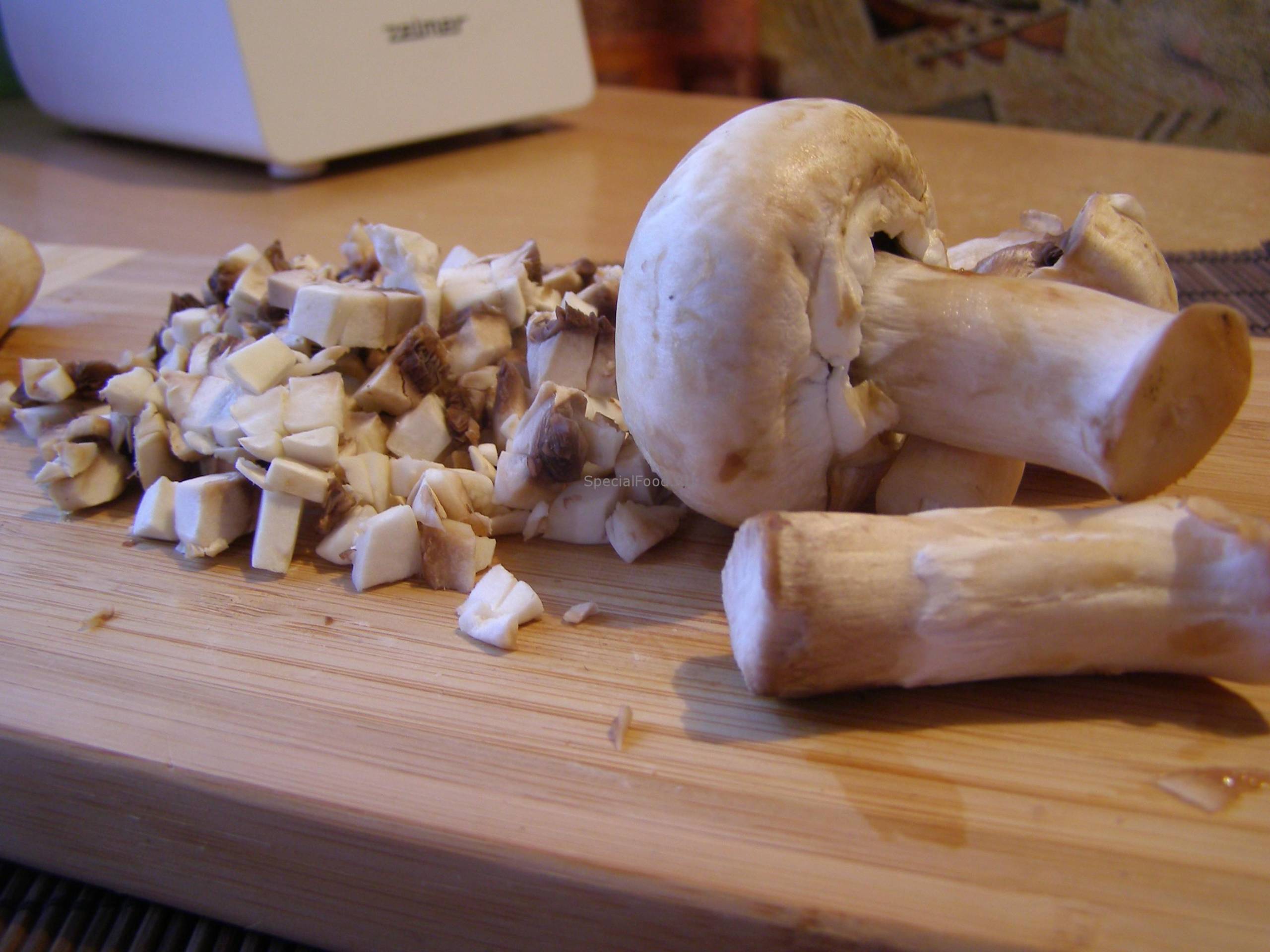 Режем грибы