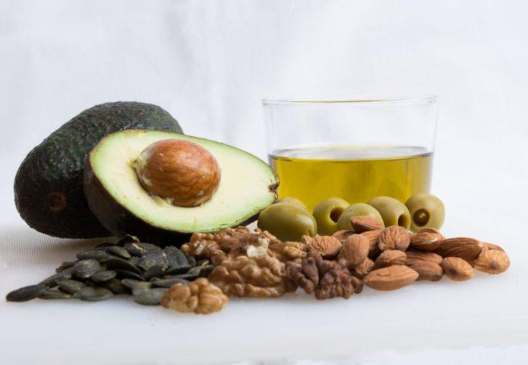 Орехи, авокадо