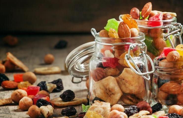 Перекусы из сухофруктов