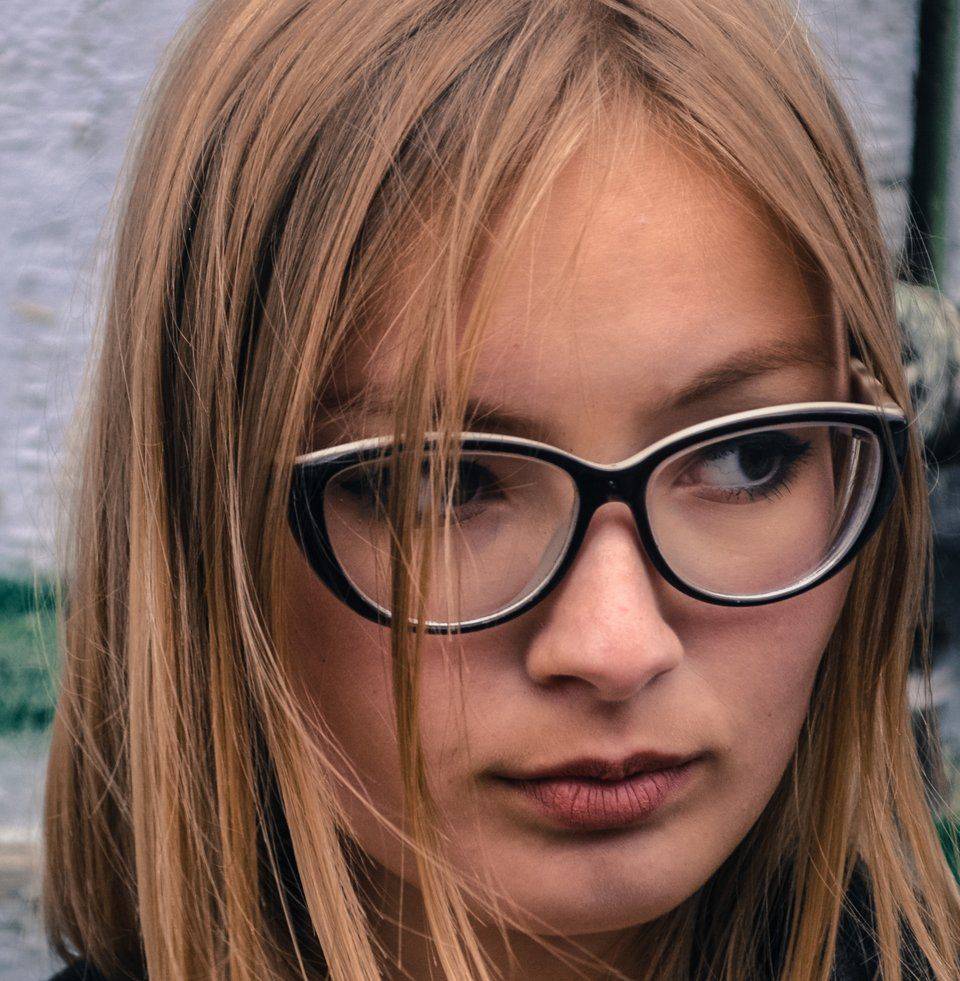 Стильные очки Оправа из пластика