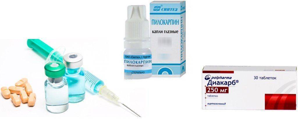 Препараты от острого глаукомного приступа Первая помощь при острой глаукоме