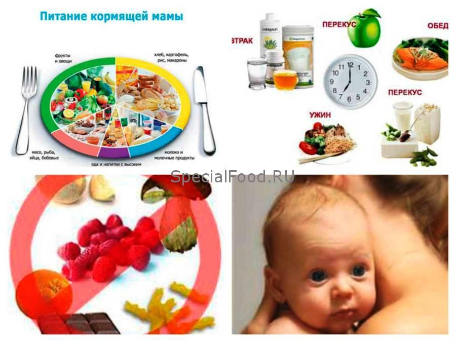 Продукты для кормящей мамы
