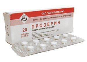 Синтетический препарат Таблетки Прозерин