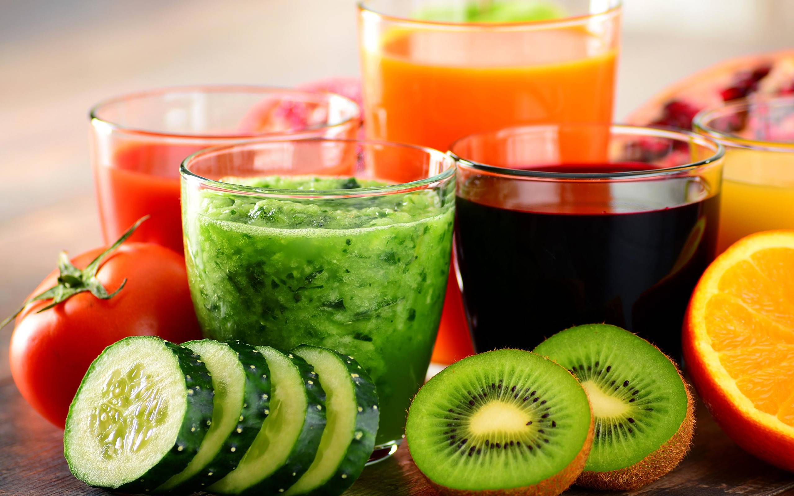 Разновидности свежевыжатых соков