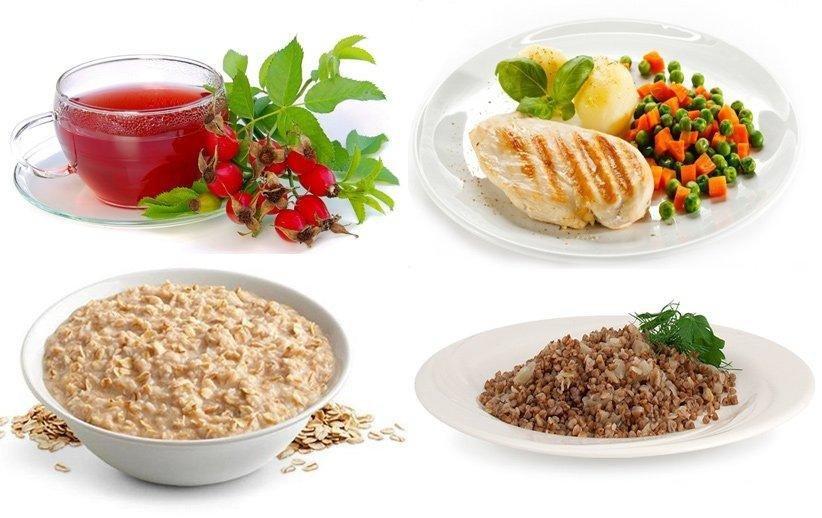 Разрешенное питание при язве