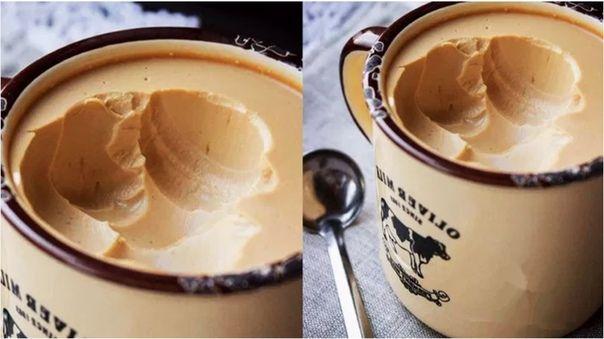 Десерт из ряженки