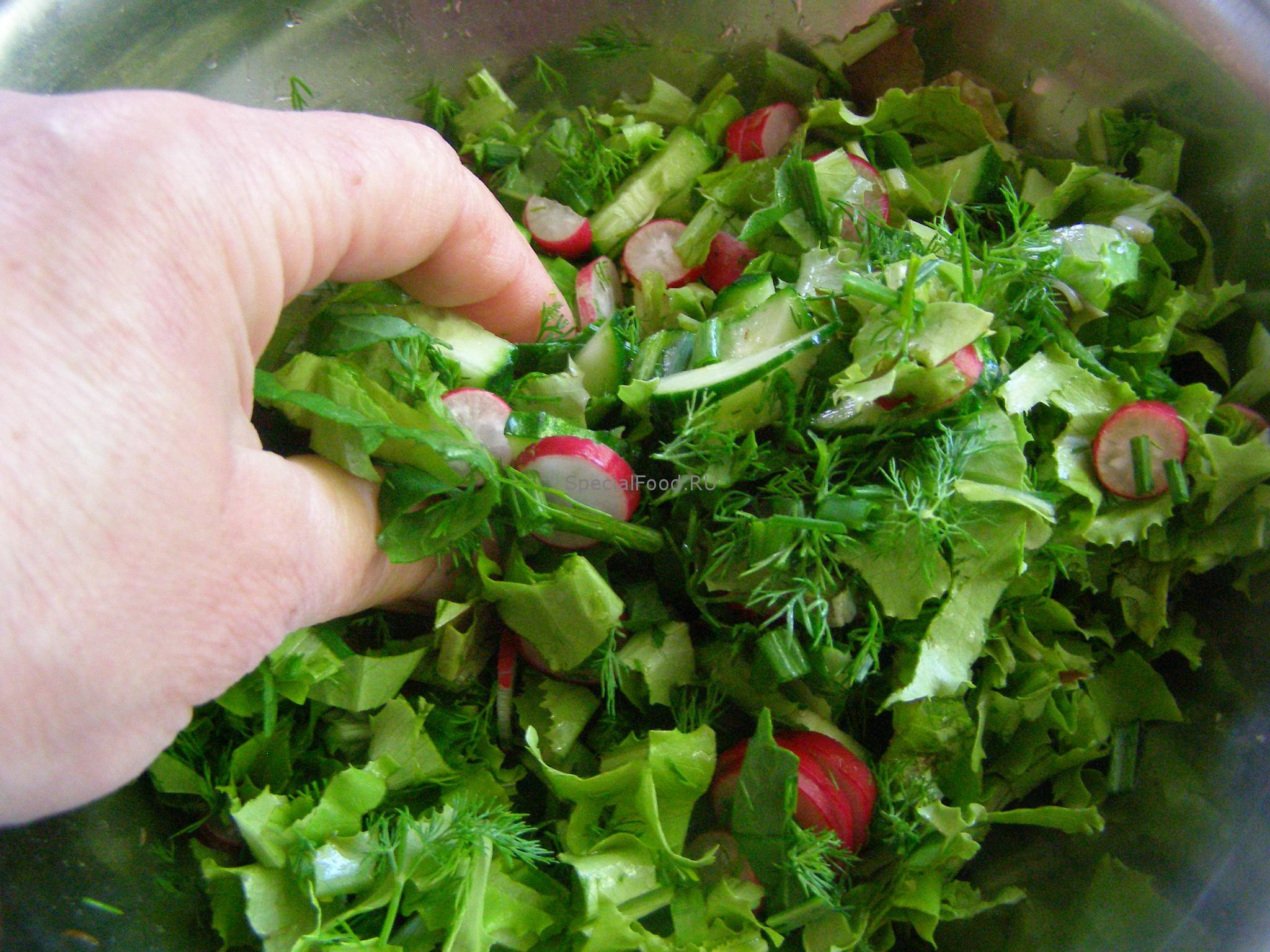 Смешаем продукты