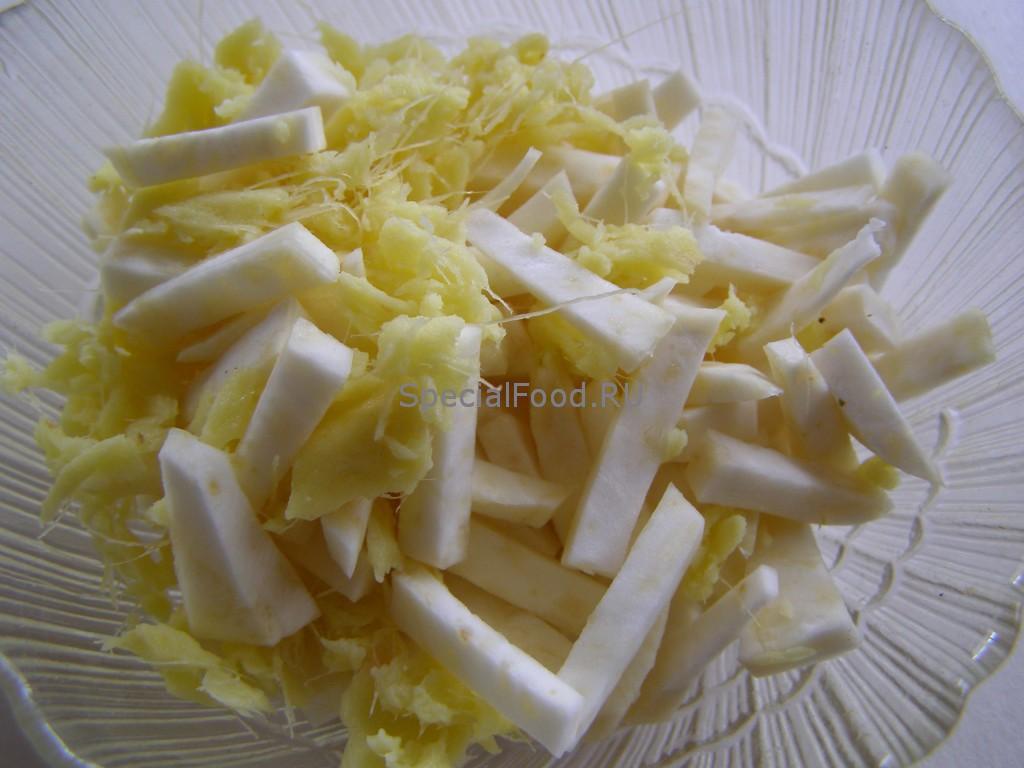 Сельдерей и имбирь