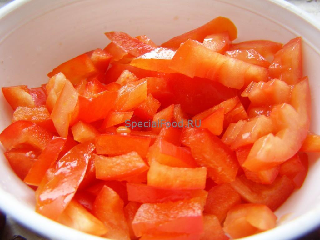 Помидор и болгарский перец