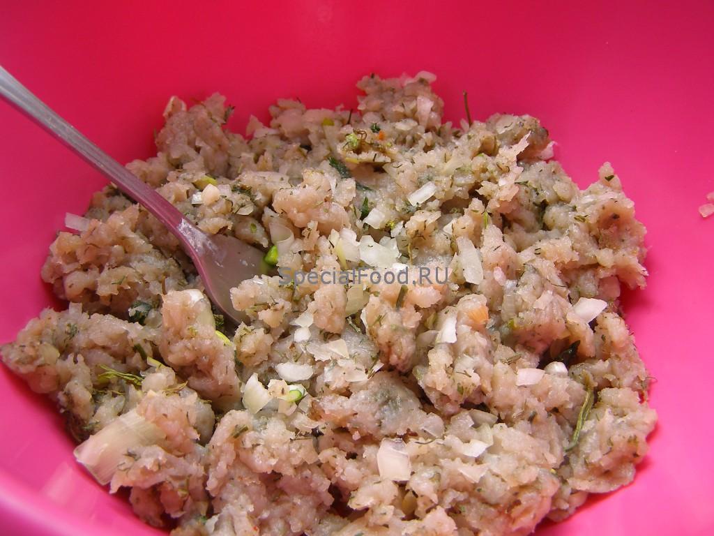 Рыбный фарш