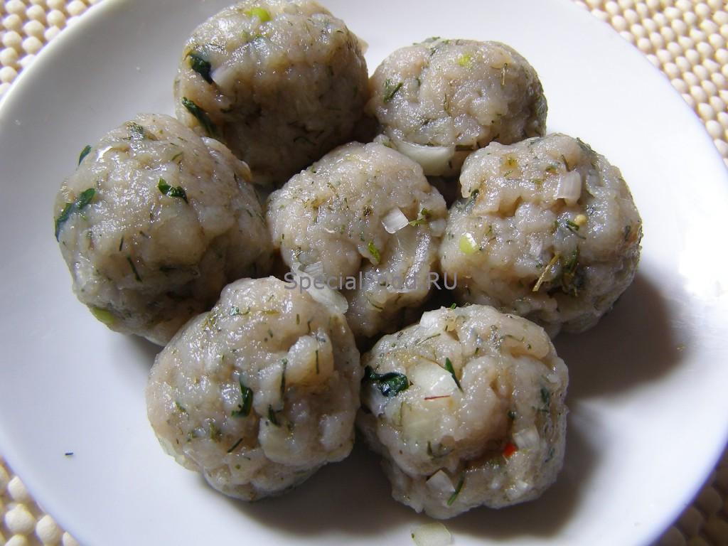 Лепим фрикадельки