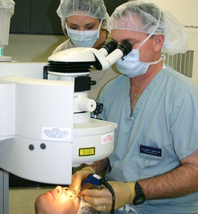 Лазерная коррекция миопии: ход операции Коррекция зрения лазером