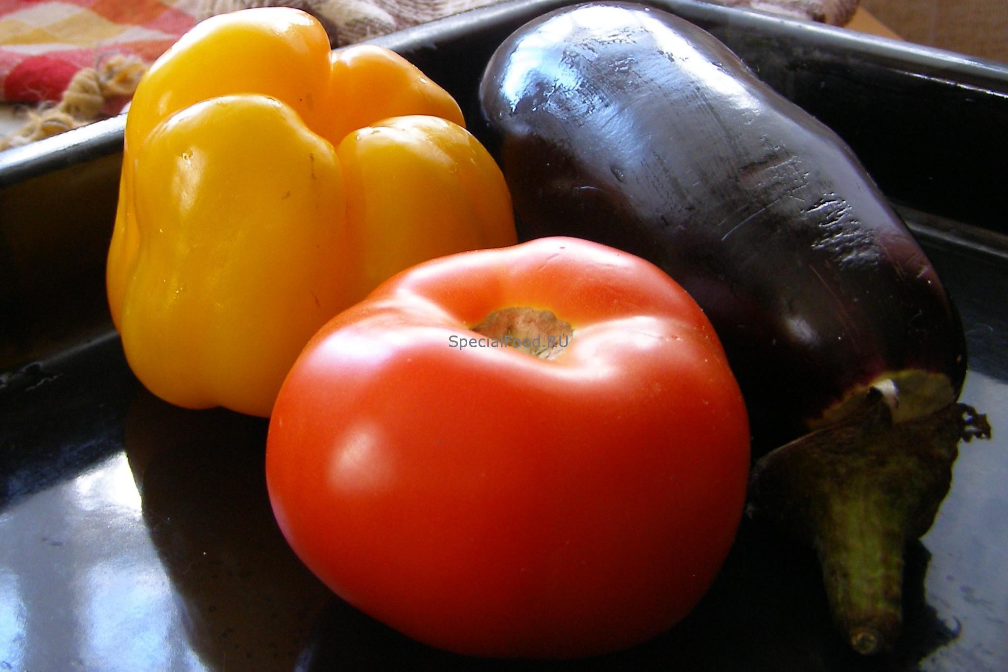 Овощи в форме